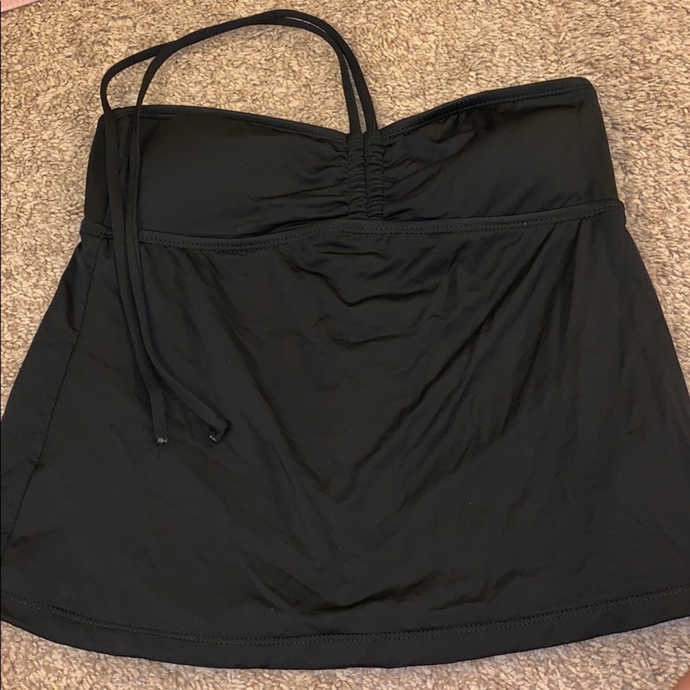 Black tankini target top
